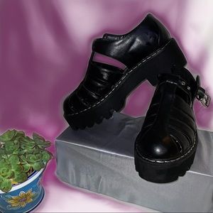 Lamoda Womens acting Shy black Platform Sandals